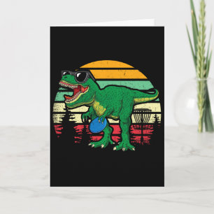 Carte Frisbees Dino Mignon T Rex Dinosaure Enfants Garço
