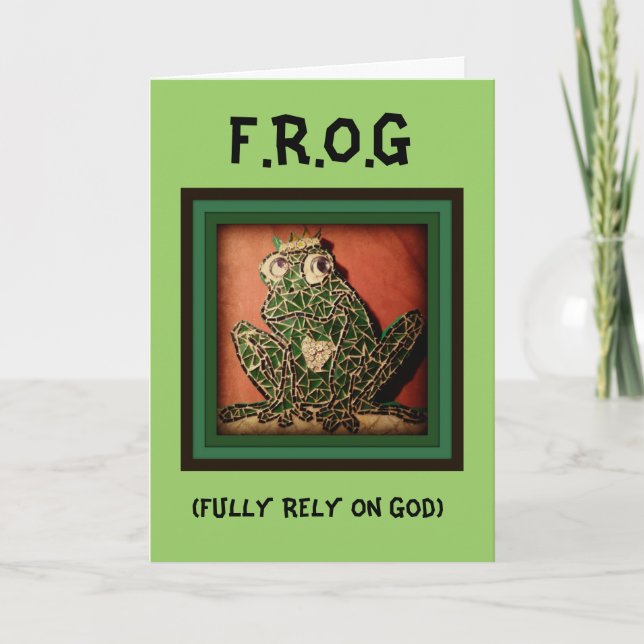CARTE FROG (Devant)