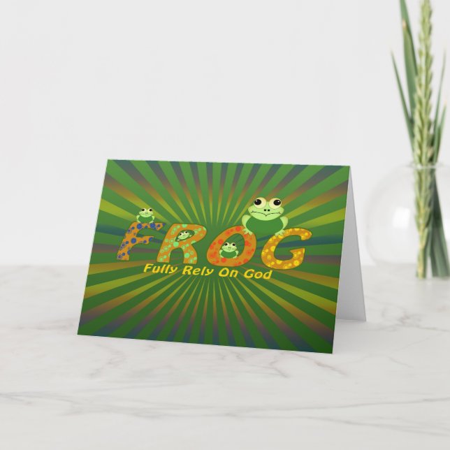 CARTE FROG (Devant)