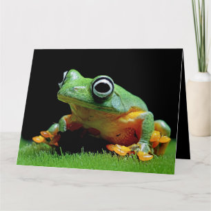 Carte Frog Texte Personnalisée