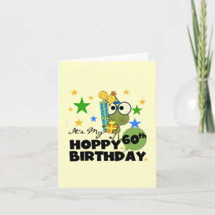Carte Froggie Hoppy 60e anniversaire