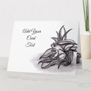 Carte Froggy, Ajouter Votre Texte