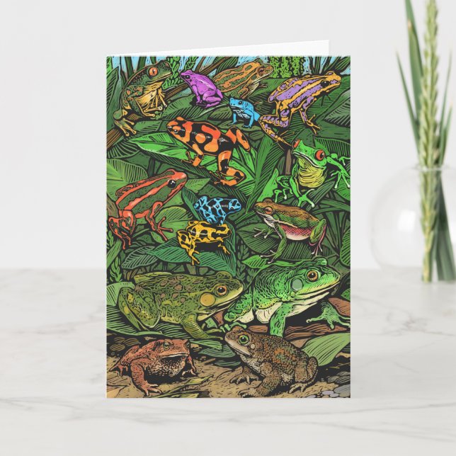 Carte Frogs Card (Devant)