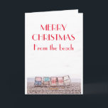 CARTE FROM DE WISHES CHAUD **THE BEACH** AT CHRISTMAS<br><div class="desc">**BEACH CHRISTMAS WISHES** (I GOT TO ENJOY THEM FOR A FEW YEARS) WITH BEACH THAT IS SO READY TO WISH YOUR FAMILY AND FRIENDS VERY MERRY CHRISTMAS !! MERRY CHRISTMAS TO YOU ! THANKS FOR STOP BY 1 OF MY 8 STORES !!!!</div>