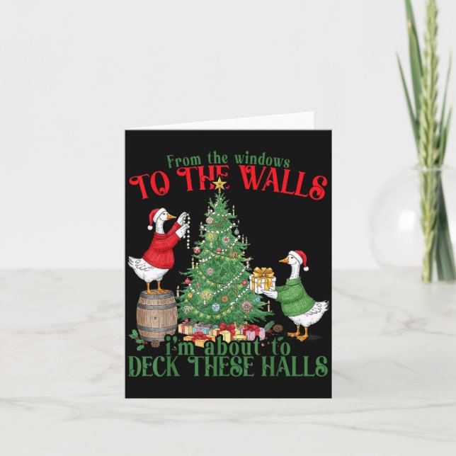 Carte From The Windows To The Walls I'm About To Deck Th (Devant)