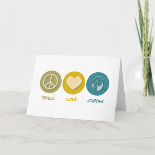 Carte Fromage d'amour de paix
