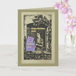 Carte Fruit Cake & Vous Ne Semblez Jamais À L'Âge/humour