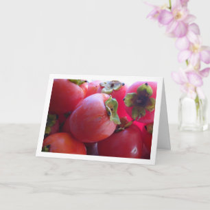 Carte Fruit de kaki