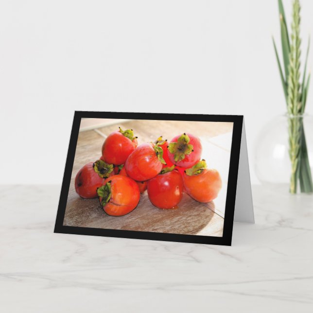Carte Fruit de kaki (Devant)