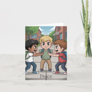 Carte Fruit de l'Esprit : Paix Enfants
