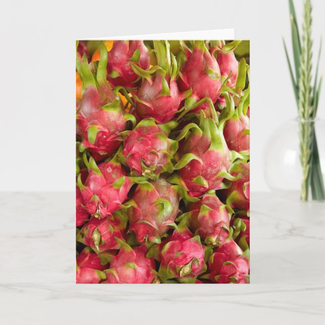 Carte Fruit dragon | Can Duoc Market (Devant)