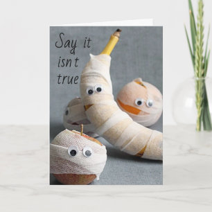 CARTE **FRUIT MALADE / MALADE** NOUS VOUS MANQUONS AU TR