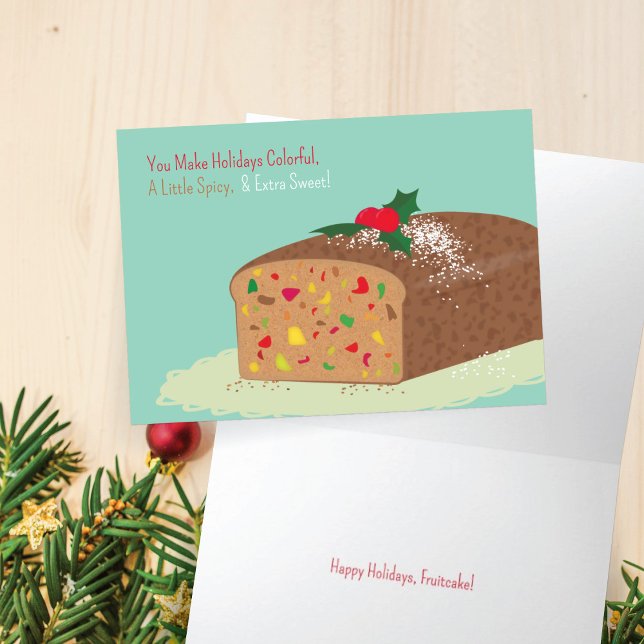 Carte Fruitcake Holiday (Créateur téléchargé)