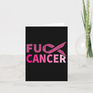 Carte Fu Cancer Fighter Pink Ribbon Cancer du sein Prix