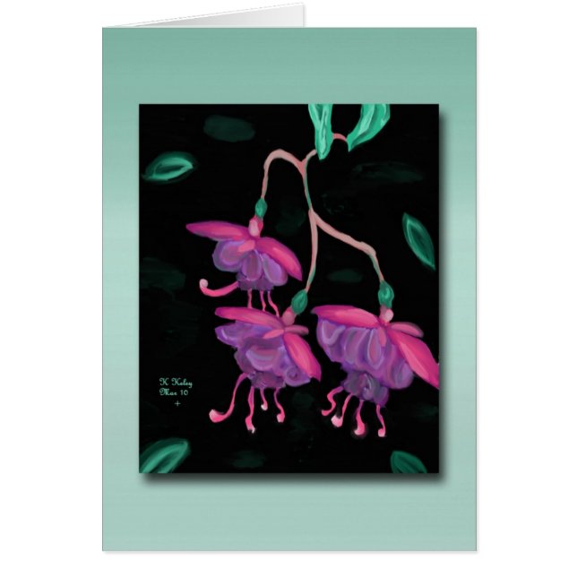 Carte fuchsia (Devant)
