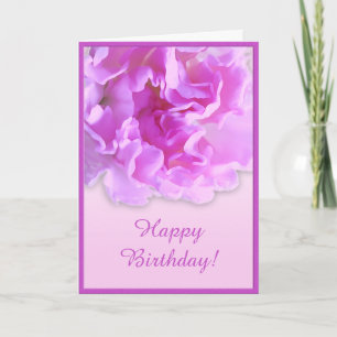 Carte Fuchsia Carnation