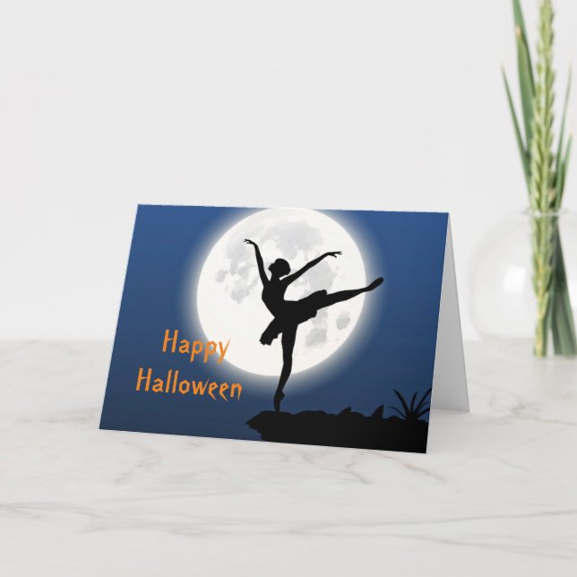 Carte Full Moon Ballet Halloween (Devant)