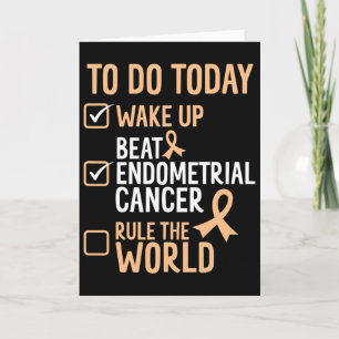 Carte Fun Beat Endometrial Cancer Dirige Le Monde - Surv