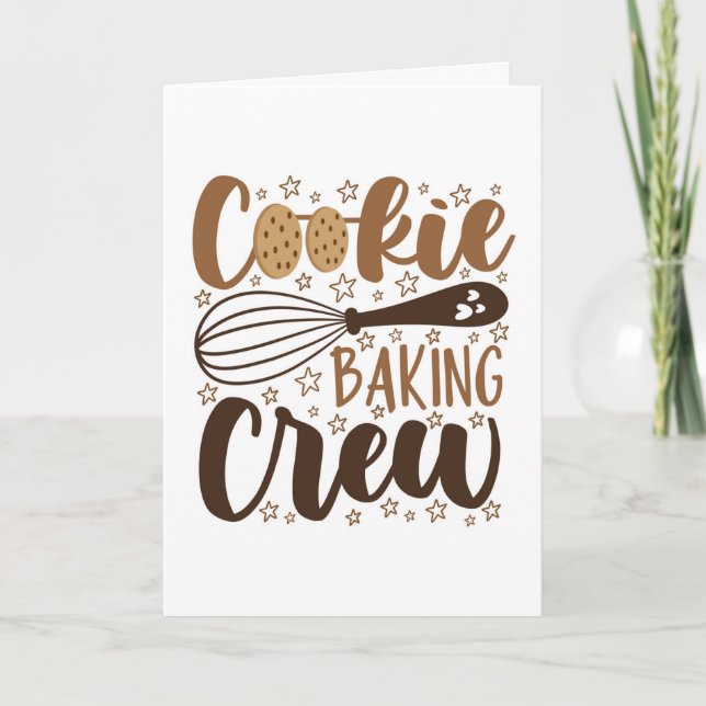 Carte Fun Cookie Baking Creative (Devant)