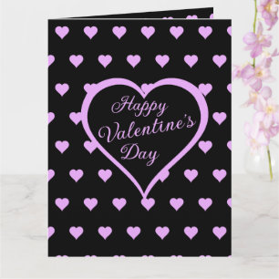 Carte Fun et Coquin Cœurs Roses pour la Saint-Valentin