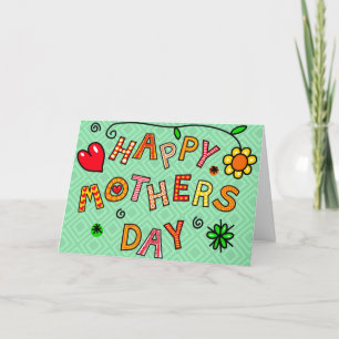 Carte Fun Happy Mother's Day Card