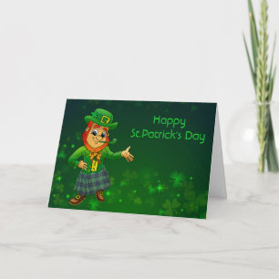 Carte Fun Leprechaun St. Patricks Humour du jour