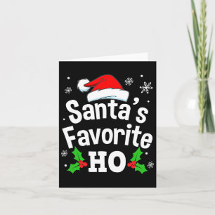 Carte Fun Naughty Dirty Adulte Pyjama Christmas Tee Men