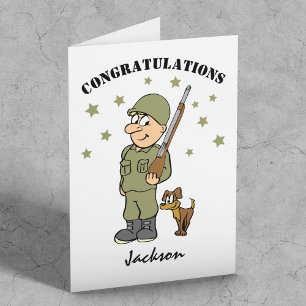 Carte Fun Personalized Army Passing Out