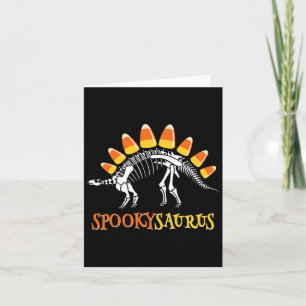 Carte Fun Spookysaurus Candy Corn Dinosaur Halloween Tod