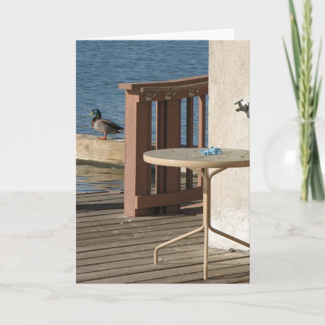 Carte Funky Duck Greeting Card! (Devant)