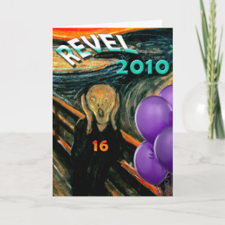 Carte Funny 16e anniversaire