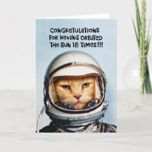 Carte Funny 18th Birthday Card