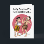 Carte Funny 27th Birthday Card<br><div class="desc">Funny 27th Birthday Greeting Card pour un homme de 27 ans</div>