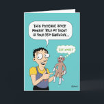 Carte Funny 35th Birthday Greeting Card<br><div class="desc">Funny 35th Birthday Greeting Card pour aider à célébrer l'âge de trente-cinq ans avec un sourire</div>