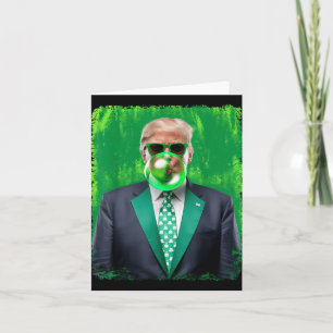 Carte Funny 47ème Président Jour de la Saint Patrick Irl