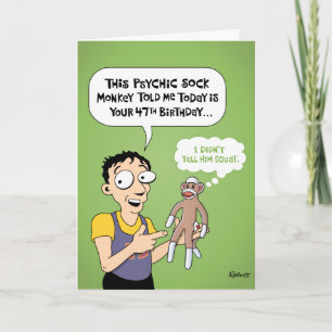 Carte Funny 47th Birthday Card