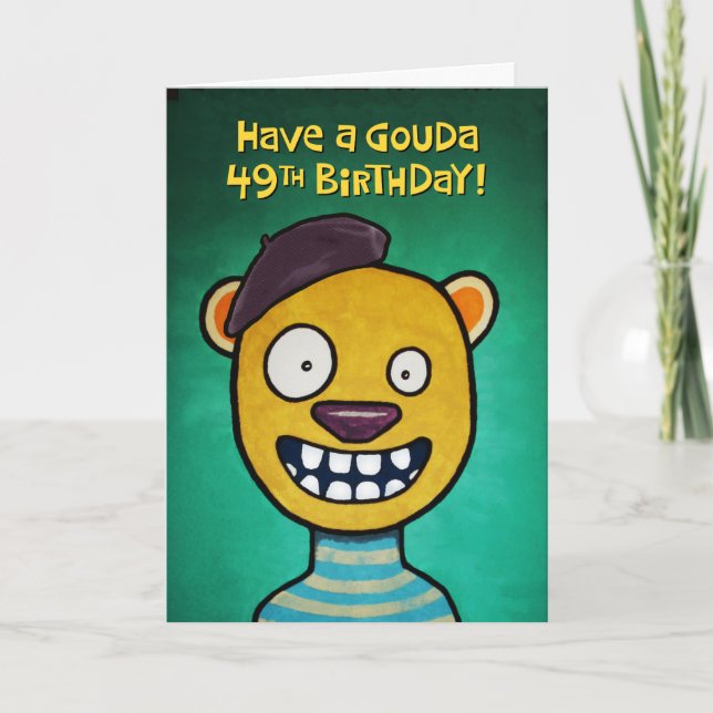 Carte Funny 49th Birthday Card (Devant)