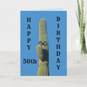 Carte Funny 50th Birthday Card