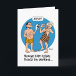 Carte Funny 56th Birthday<br><div class="desc">Funny 56th Birthday Greeting Card for a man who is turning 56 years old</div>