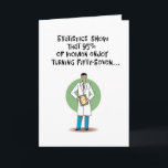 Carte Funny 57e anniversaire<br><div class="desc">Funny 57th Birthday Greeting Card pour une femme de 57 ans</div>