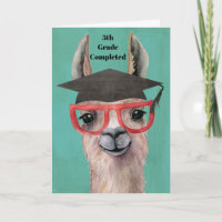 Funny 5e grade Graduation Card