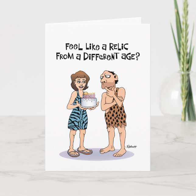 Carte Funny 60e anniversaire (Devant)