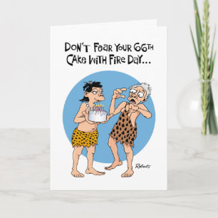 Carte Funny 66e anniversaire
