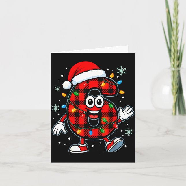 Carte Funny 67 Christmas Pajamas Shirt Six Seven Meme Br (Devant)