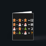 Carte Funny 6 7 Meme Christmas Order Of Operations Math<br><div class="desc">Funny 6 7 Meme Christmas Order Of Operations Math Teacher</div>