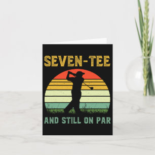 Carte Funny 70e anniversaire Golf Pun Golf 70 ans G