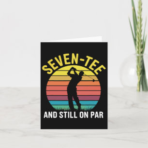 Carte Funny 70e anniversaire Golf Pun Golf 70 ans G