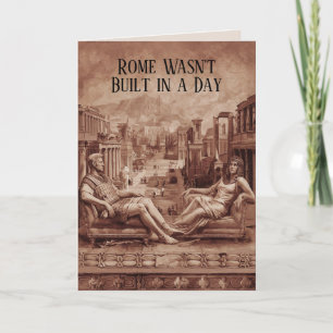 Carte Funny Ancien Rome Thème Saint Valentin