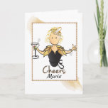 Carte Funny and Classy<br><div class="desc">Est-ce que Fabulous est la personne celebrating a birthday ?  This classy card can be personalized with her name and your birthday greeting !</div>