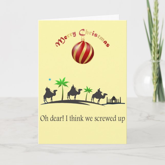 Carte Funny and humorous Christmas cards (Devant)